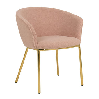 Chaise de salle à manger 1001 (lot de 2) - Rose