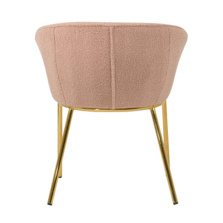 Chaise de salle à manger 1001 (lot de 2) - Rose