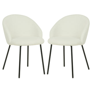 Chaise de salle à manger 1002 (lot de 2) - Blanc