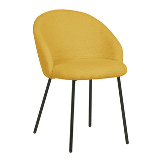 Chaise de salle à manger 1002 (lot de 2) - Jaune