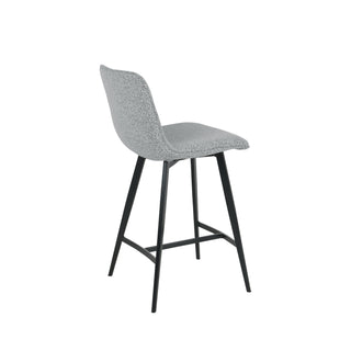 Tabouret de bar 1006 (lot de 2) - Gris