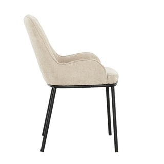 Chaise de salle à manger 1010 (lot de 2) - Taupe