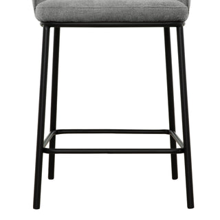 1017 Counter Chair (set of 2) - Grey