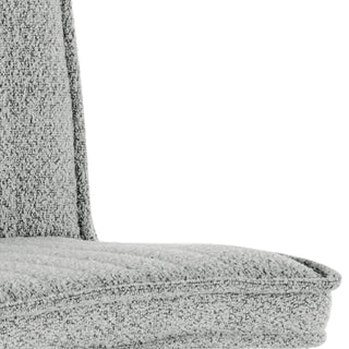 Tabourets de bar 1019 (lot de 2) - Gris