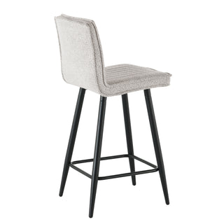 Tabourets de bar 1019 (lot de 2) - Latte