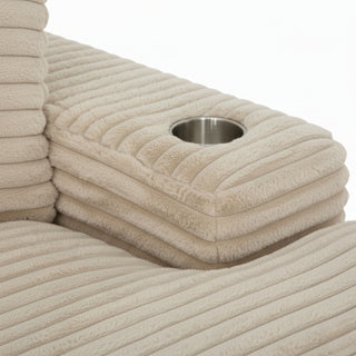 Cuddler Chaise - Taupe