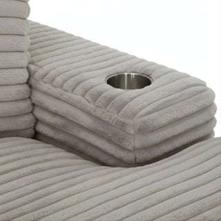Cuddler Chaise - Grey
