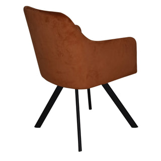 Chaise de salle à manger 2026 (lot de 2) - Orange brûlé