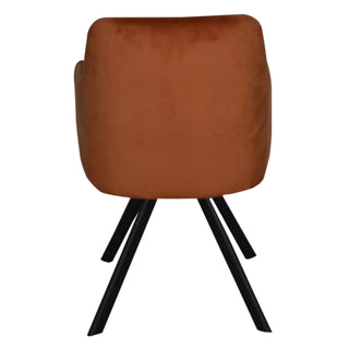 2026 Dining Chair (set of 2) - Burnt Orange