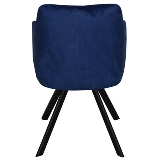 Chaise de salle à manger 2026 (lot de 2) - Bleu marine