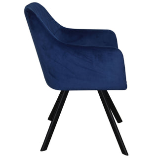 Chaise de salle à manger 2026 (lot de 2) - Bleu marine