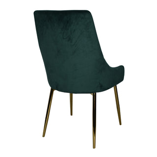 Chaise de salle à manger 2064 (lot de 2) - Vert forêt