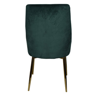 Chaise de salle à manger 2064 (lot de 2) - Vert forêt