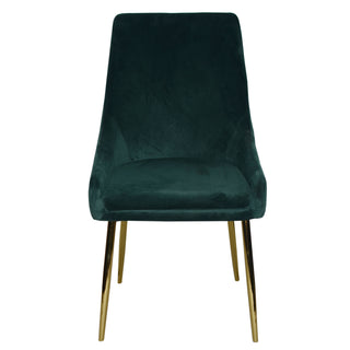 Chaise de salle à manger 2064 (lot de 2) - Vert forêt