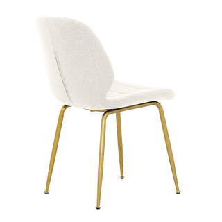 Chaise de salle à manger 3223 (lot de 2) - Crème