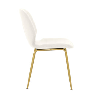 Chaise de salle à manger 3223 (lot de 2) - Crème