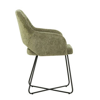 Chaise de salle à manger 3398 - Vert