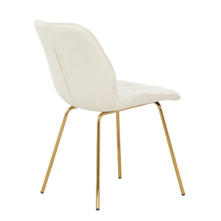 Chaise de salle à manger 3719 (lot de 2) - Crème