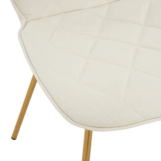 Chaise de salle à manger 3719 (lot de 2) - Crème