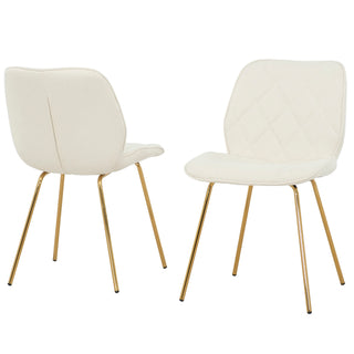 3719 Dining Chair (set of 2) - Cream