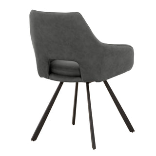 Chaise de salle à manger 6304 - Gris PU