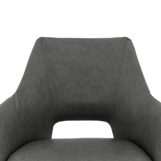 Chaise de salle à manger 6304 - Gris PU