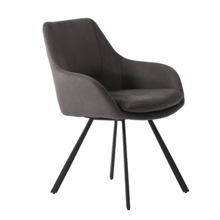 Chaise de salle à manger 6304 - Gris