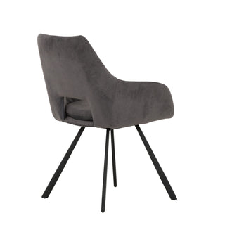 Chaise de salle à manger 6304 - Gris