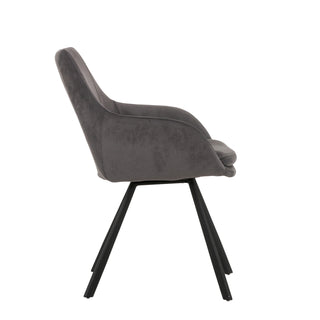Chaise de salle à manger 6304 - Gris
