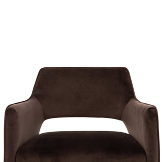 9109 Dining Chair (set of 2) - Chocolate