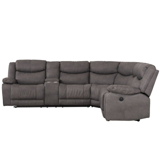 Adeja Left Facing Power Reclining Sectional