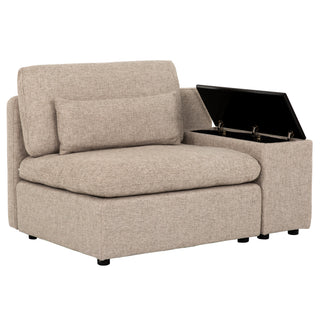 Brighton Reversible Storage Armrest - Beige