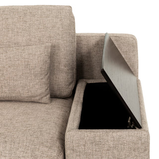 Brighton Reversible Storage Armrest - Beige