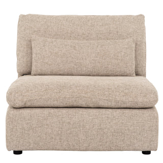 Brighton Armless Chair - Beige