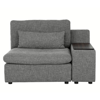Brighton Reversible Storage Armrest - Charcoal