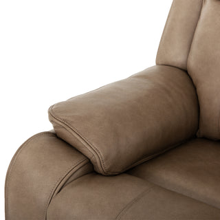 Brindle Swivel Glider Recliner - Taupe
