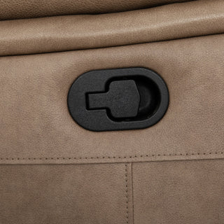 Brindle Swivel Glider Recliner - Taupe