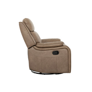Brindle Swivel Glider Recliner - Taupe