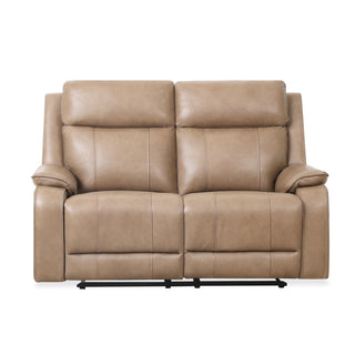 Brindle Power Loveseat - Taupe