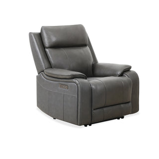 Brindle Power Glider Recliner - Charcoal