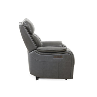 Brindle Power Loveseat - Charcoal