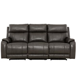 Brindle Power Reclining Sofa - Charcoal