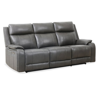 Brindle Power Reclining Sofa - Charcoal