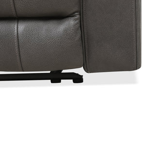 Brindle Power Loveseat - Charcoal