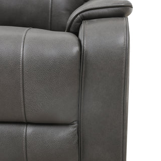 Brindle Power Reclining Sofa - Charcoal