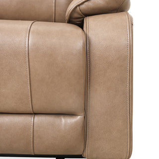 Brindle Power Motion Sofa - Taupe