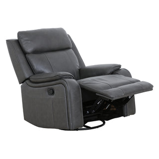 Brindle Swivel Glider Recliner - Charcoal
