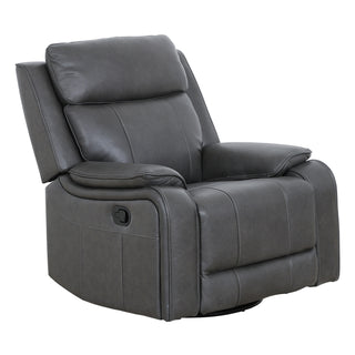 Brindle Swivel Glider Recliner - Charcoal