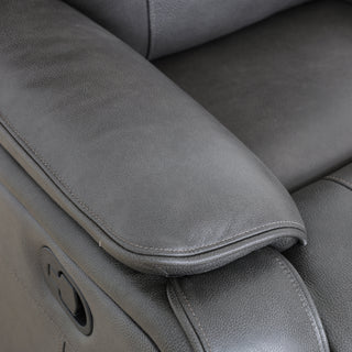 Brindle Swivel Glider Recliner - Charcoal