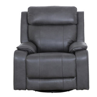 Brindle Swivel Glider Recliner - Charcoal